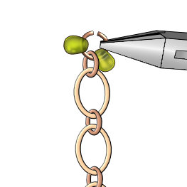 Miyuki Magatama Necklace Instructions